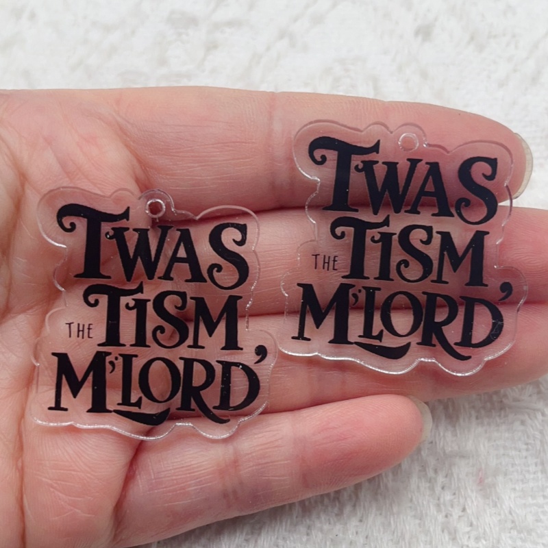 Jewelry Making Quotes - 10 pçs acrílico clássico citação pingente,