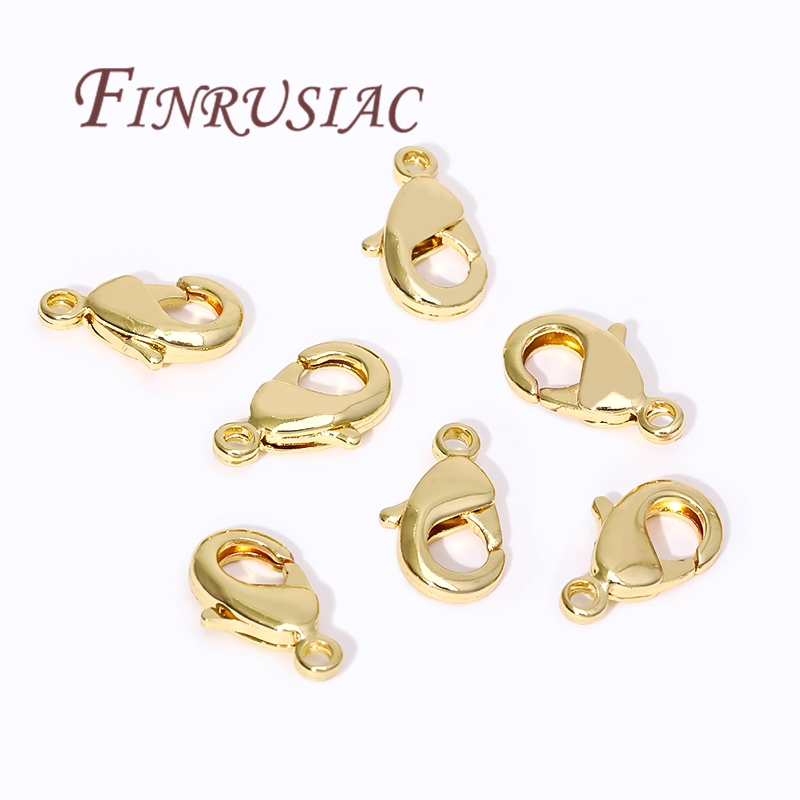 Jewelry Making Factory - Fechos de Lagosta Banhados a Ouro