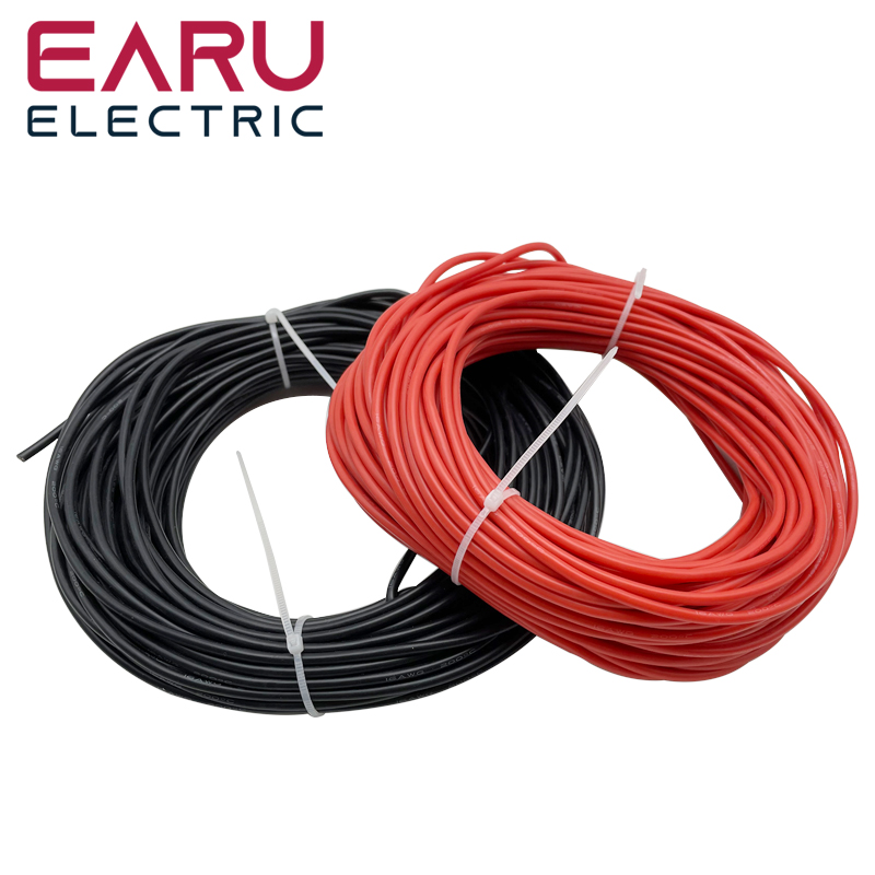 Wire 22 Gauge Copper - Cabo de fio de silicone elétrico