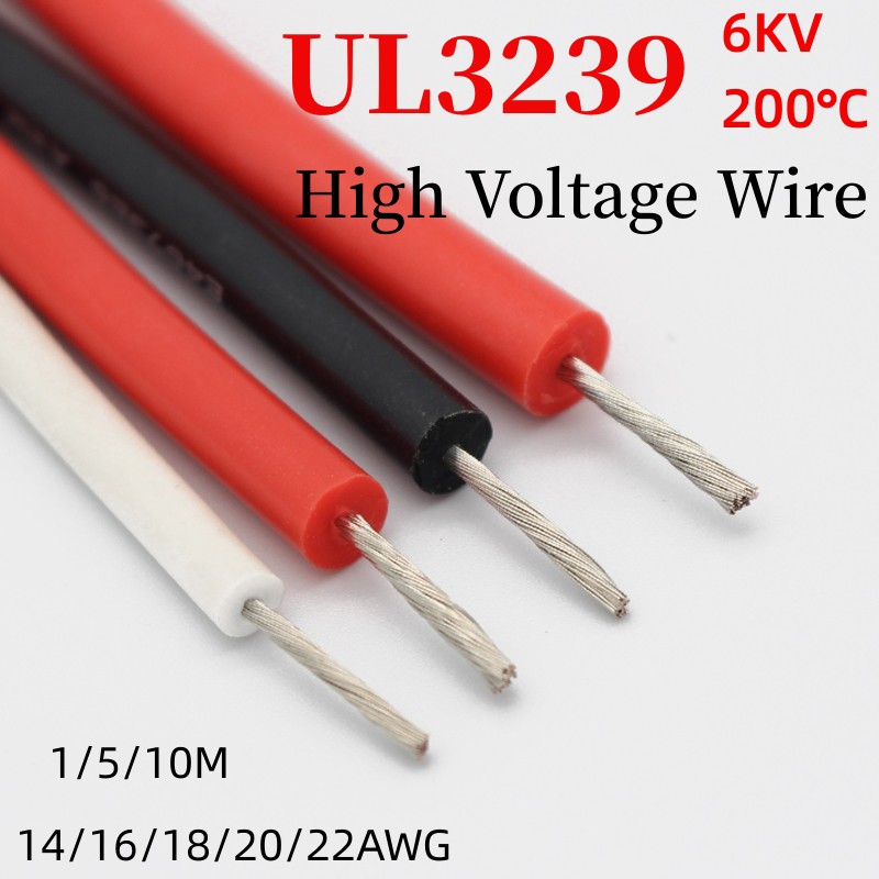 Wire 22 Gauge Copper - 1/5/10m 22 20 18 16 14