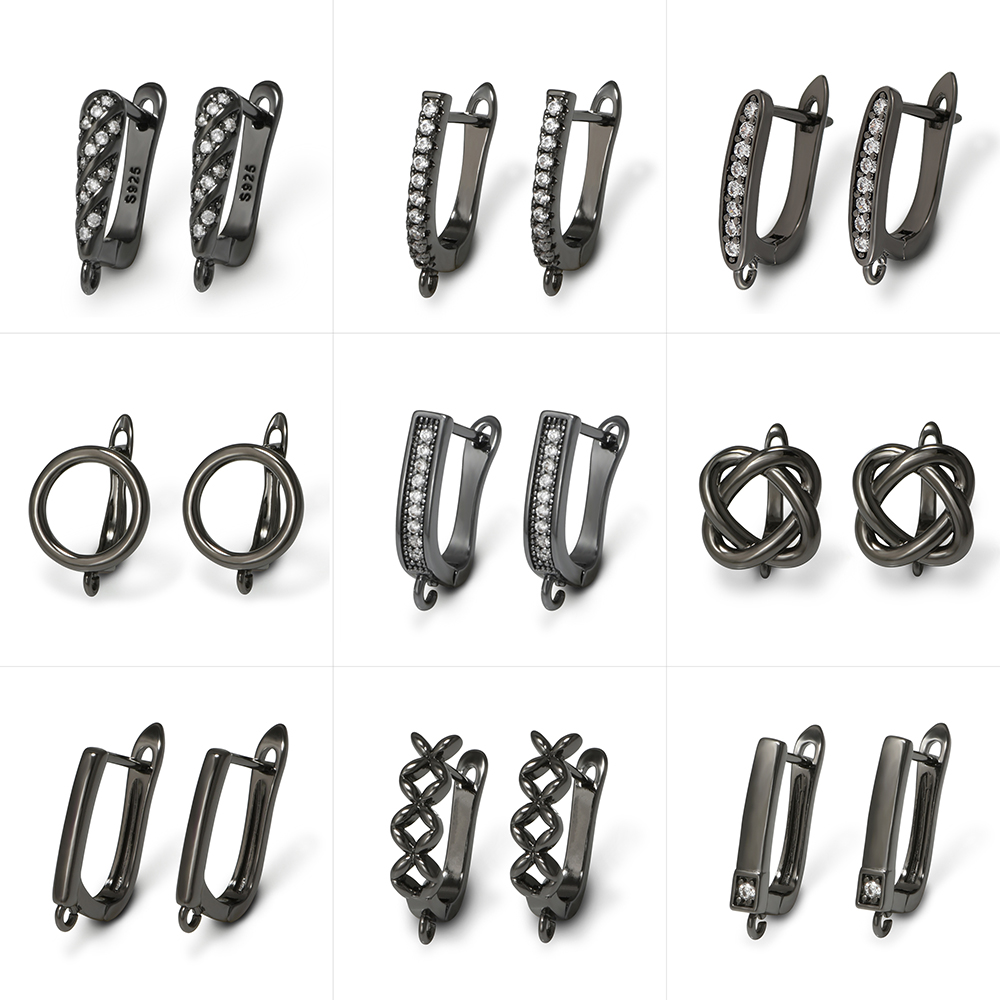 Jewelry Making Factory - YANASI 1 Par de Ganchos de