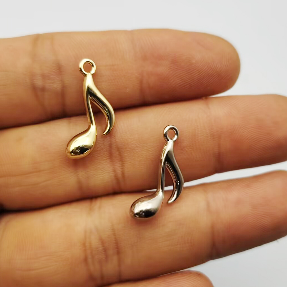 Jewelry Making Notes - 10 peças de pingente de nota
