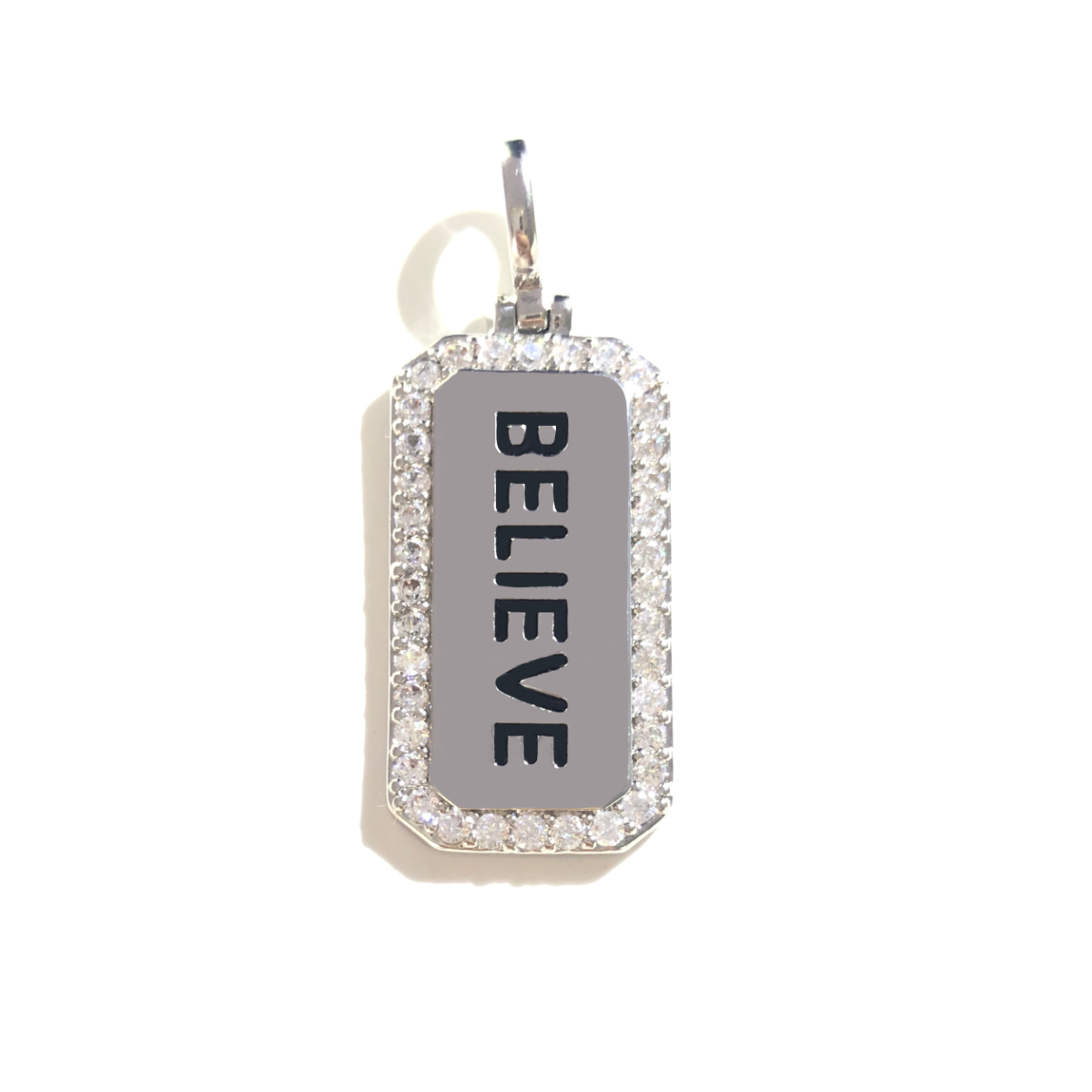 5 pçs acreditar palavra tag ch - Jewelry Making Quotes avaliação e preço