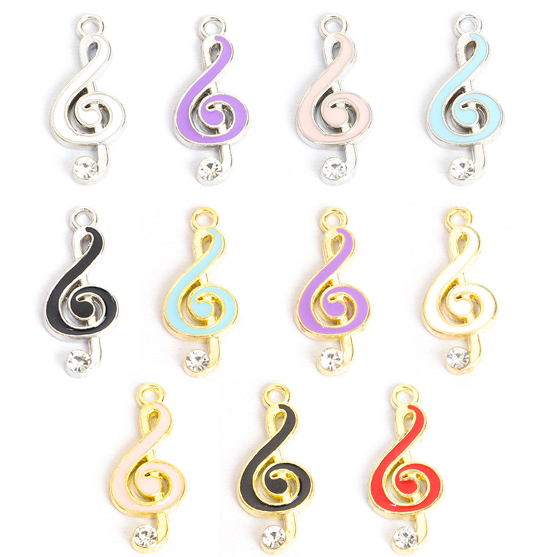 Pingente de nota musical, 100  - Jewelry Making Notes avaliação e preço
