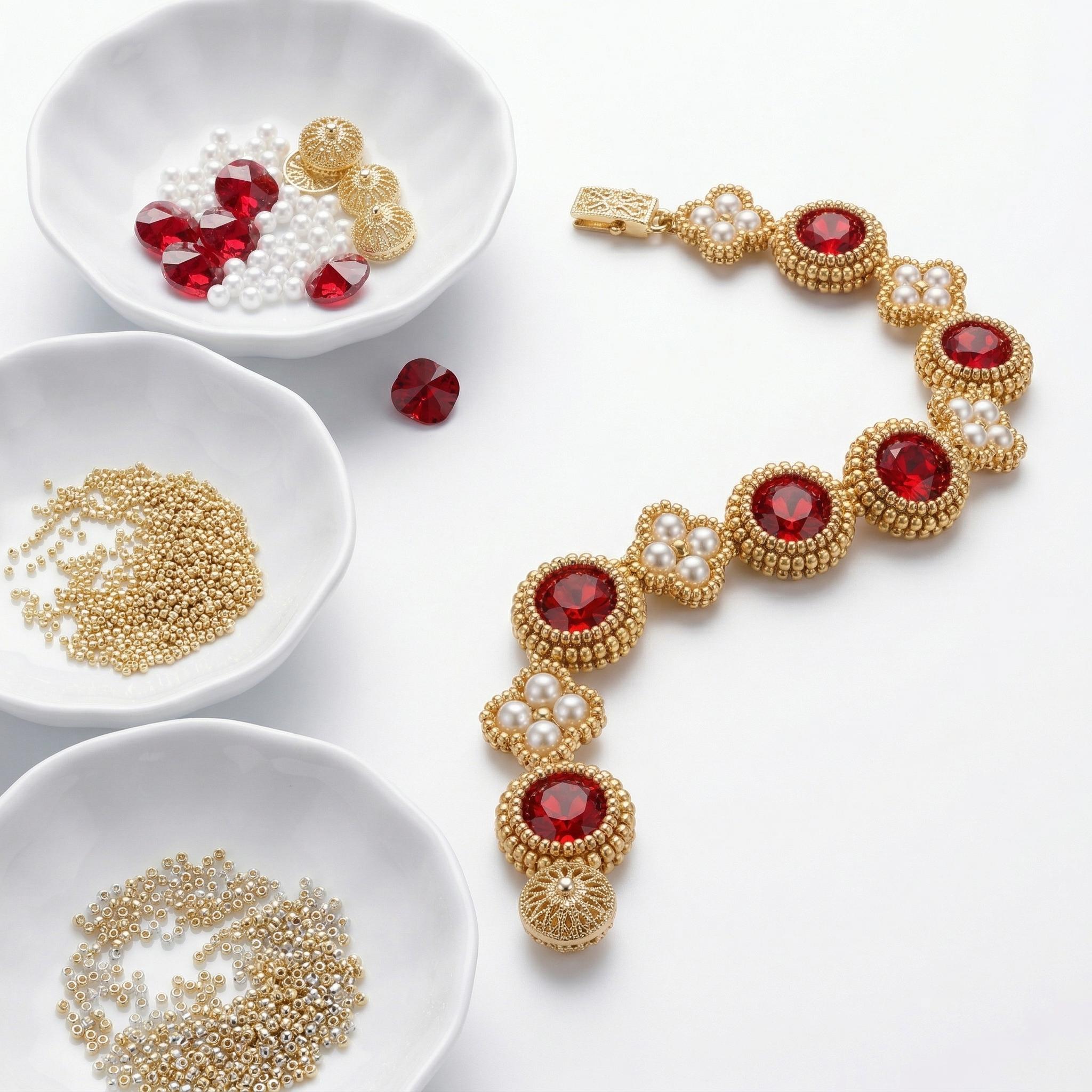 Kit de Fabricação de Pulseiras - Jewelry Making Party For Adults avaliação e preço