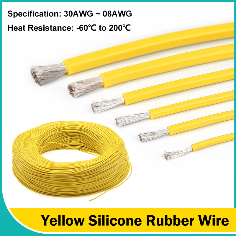 Fios de borracha de silicone m - Wire 22 Gauge Copper avaliação e preço