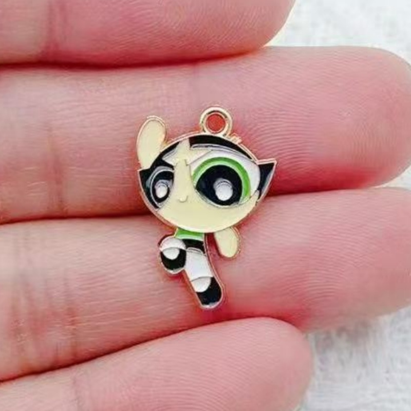 10 peças de pingente de menina - Jewelry Making Factory avaliação e preço