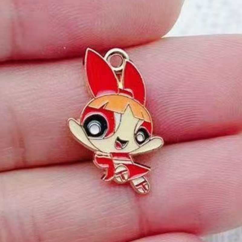 10 peças de pingente de menina - Jewelry Making Factory avaliação e preço