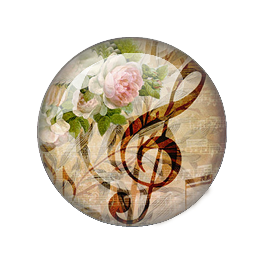 Notas de música beleza 12 pces - Jewelry Making Notes avaliação e preço