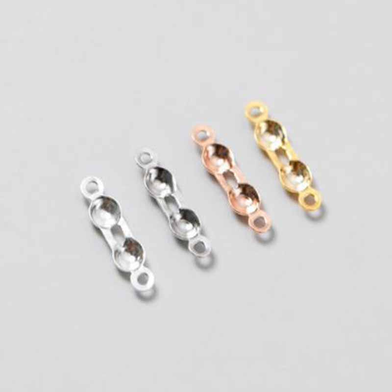 4 peças de Conectores de Crimp - Jewelry Making Factory avaliação e preço