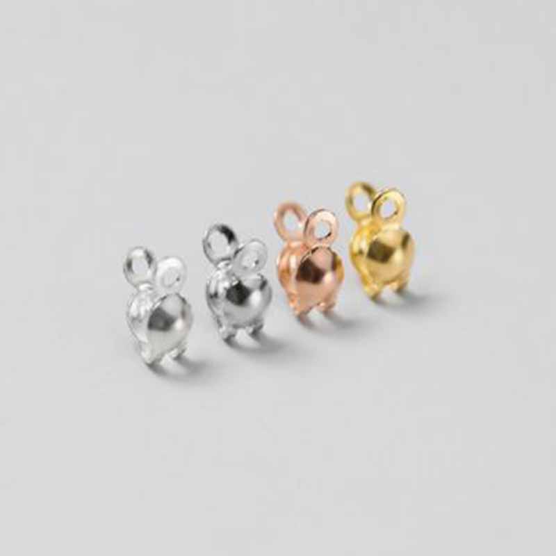 4 peças de Conectores de Crimp - Jewelry Making Factory avaliação e preço