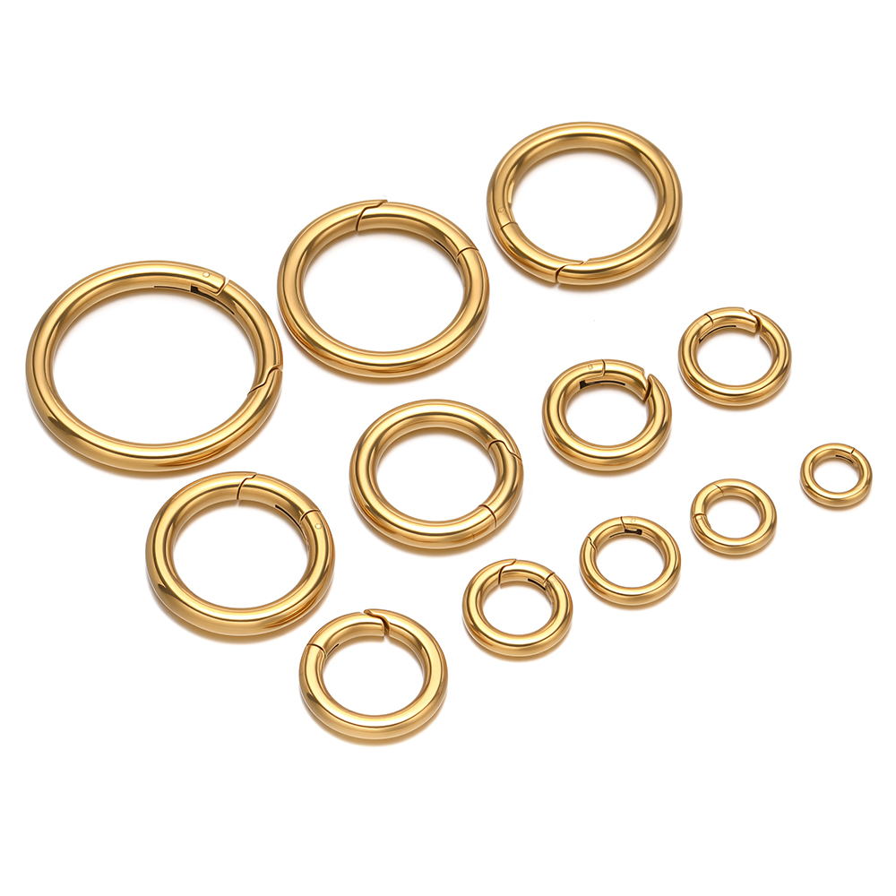 2 pçs/lote fechos de mola redo - Jewelry Making Factory avaliação e preço
