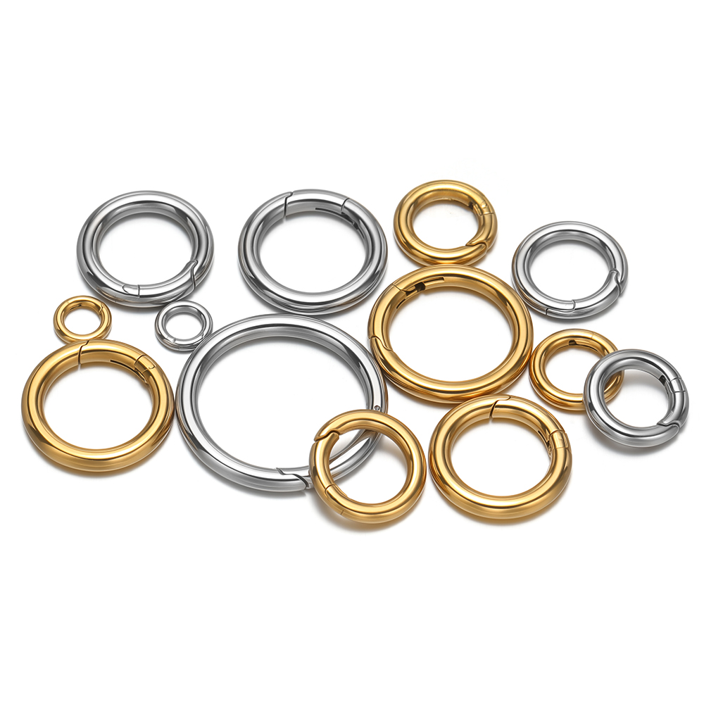 2 pçs/lote fechos de mola redo - Jewelry Making Factory avaliação e preço