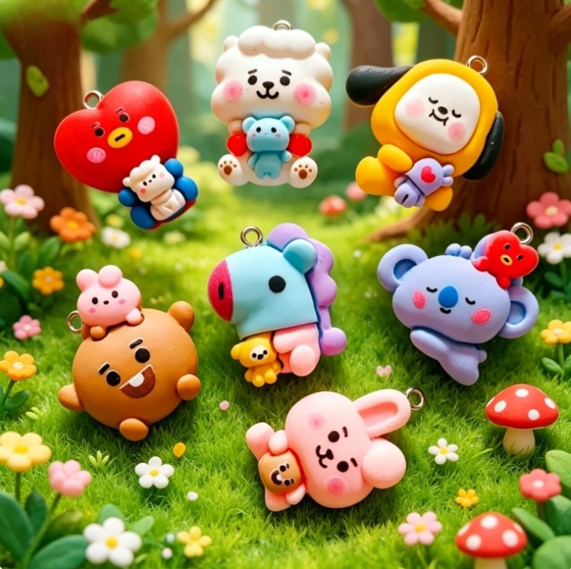 7 peças de pingentes de resina - Jewelry Making Factory avaliação e preço