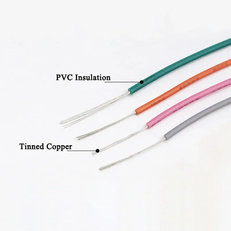 (5 cores mix kit) ul1007 fio d - Wire 22 Gauge Copper avaliação e preço
