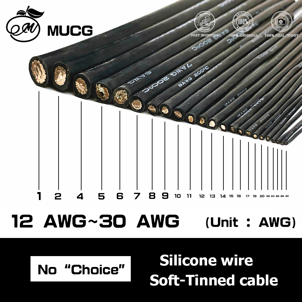 Cabo de Bateria de Silicone Mu - Wire 22 Gauge Copper avaliação e preço