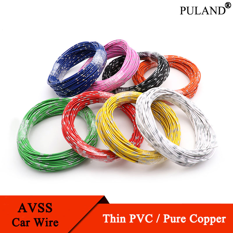 5 ~ 50m avss fios automotivos  - Wire 22 Gauge Copper avaliação e preço