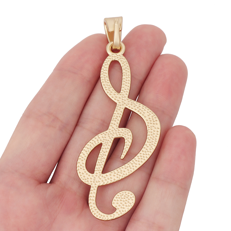 1 x fosco ouro cor grande nota - Jewelry Making Notes avaliação e preço