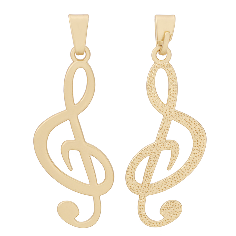 1 x fosco ouro cor grande nota - Jewelry Making Notes avaliação e preço