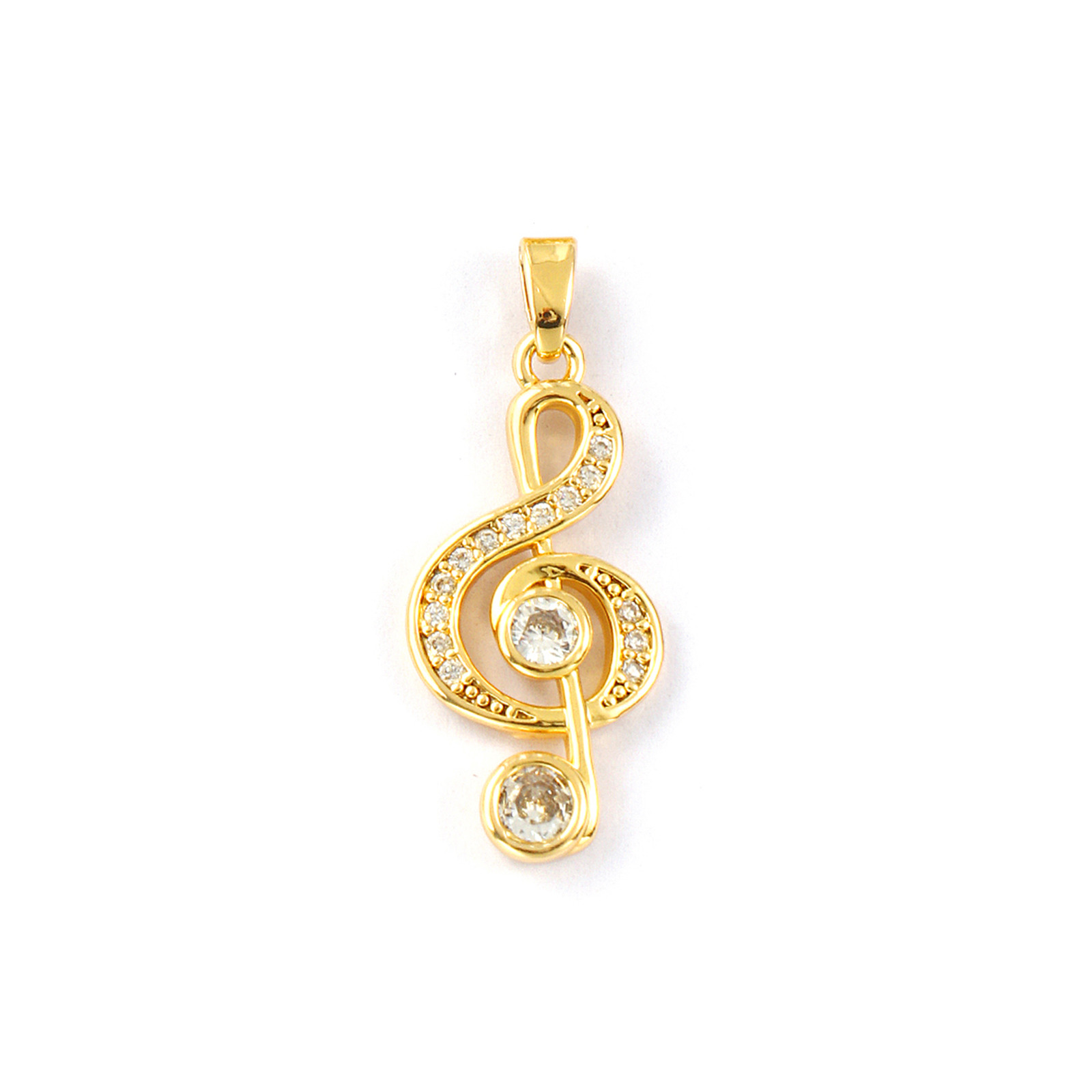 2 pçs bronze música nota estil - Jewelry Making Notes avaliação e preço